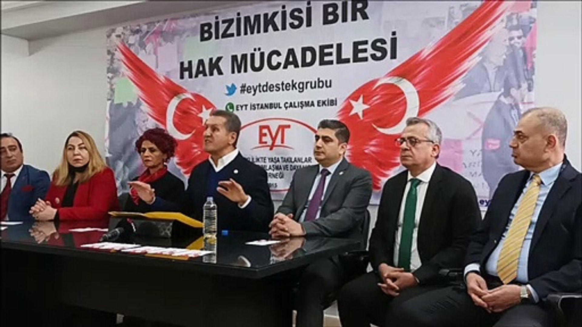 Sarıgül: ''EYT'lilerin sorununu çözecek Türkiye Değişim Partisidir''