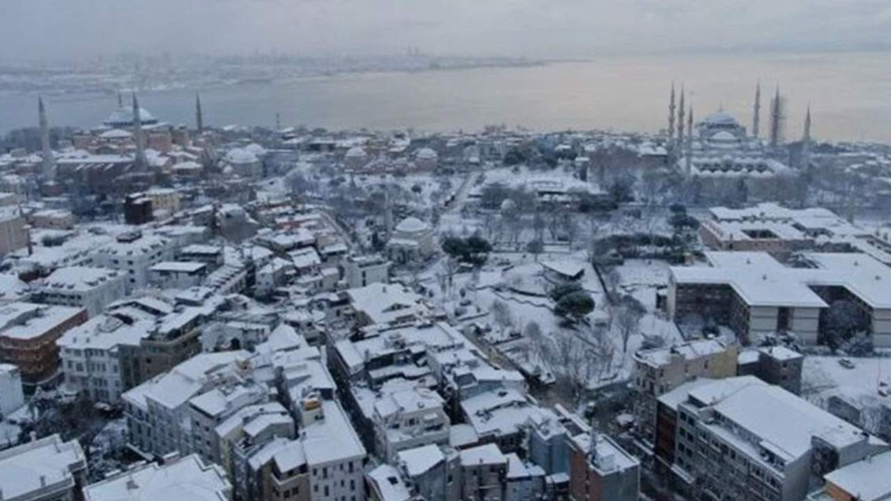 İstanbul ve 24 il için kar alarmı