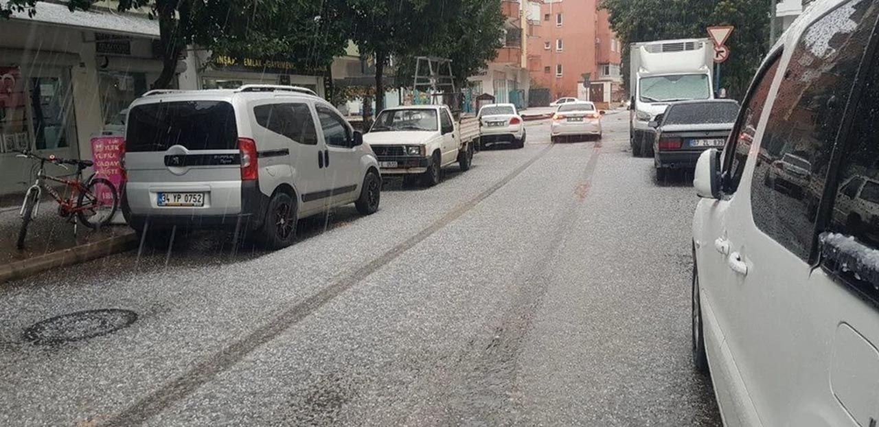 Alanya'da kar sürprizi! 53 yıl sonra ilk kez yağdı - Resim: 1