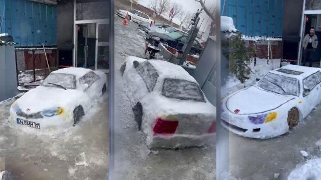 Vatandaş 65 bin TL'lik ilandaki kardan otomobili gerçek sanınca... - Resim: 2