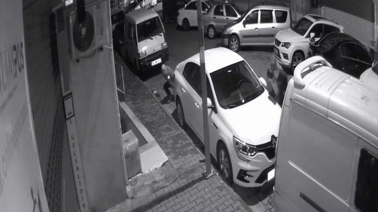 İstanbul'daki korkunç cinayet kamerada