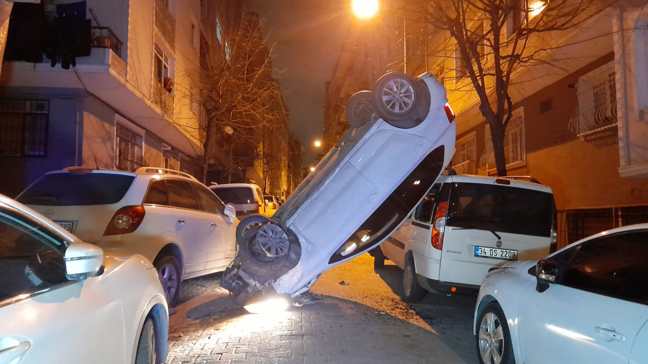 İstanbul'da akıllara durgunluk veren kaza