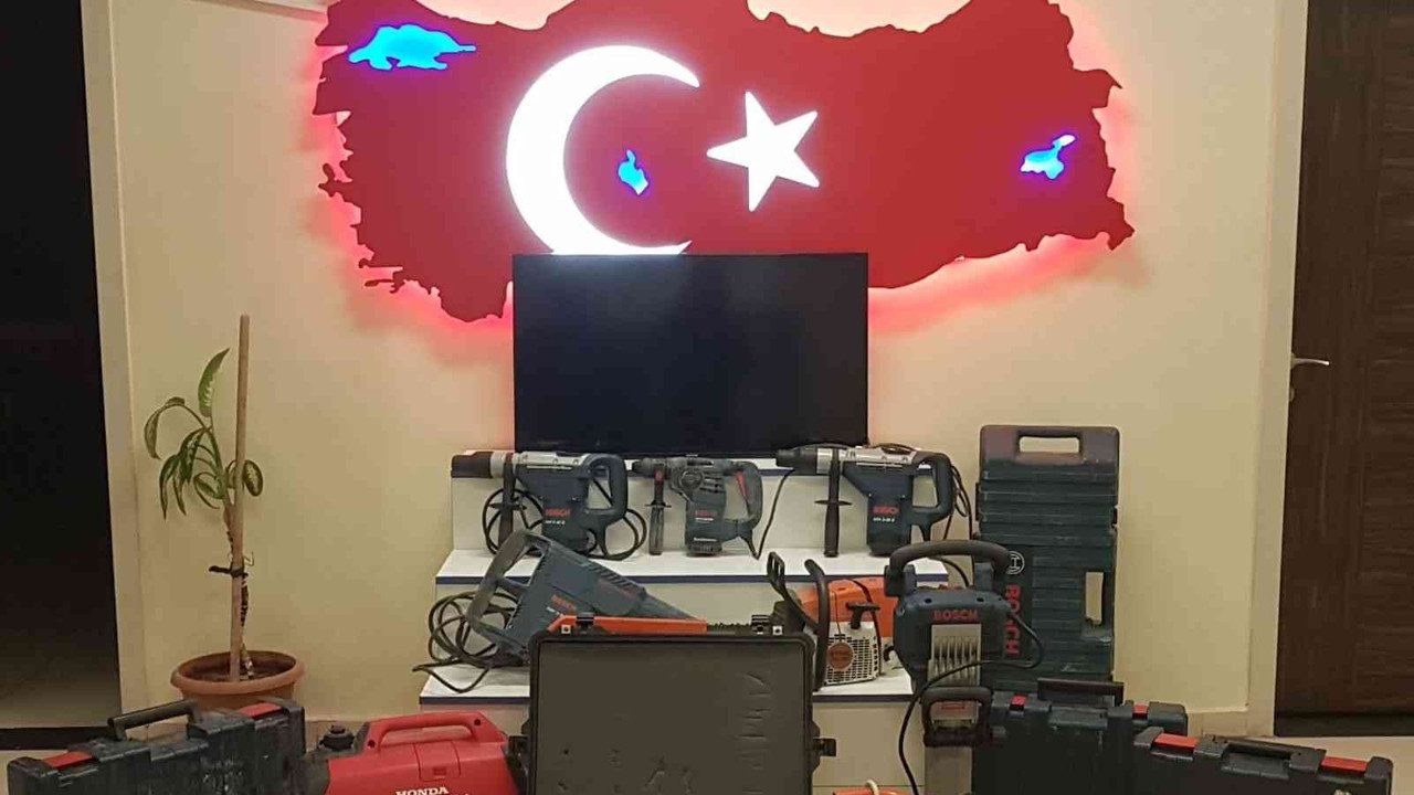 200 bin liralık hırsızlık: 7 şüpheli yakalandı