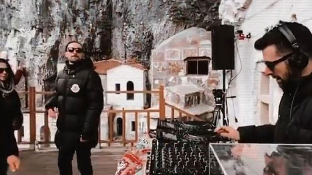 Sümela Manastırı'ndaki DJ'li eğlenceye soruşturma