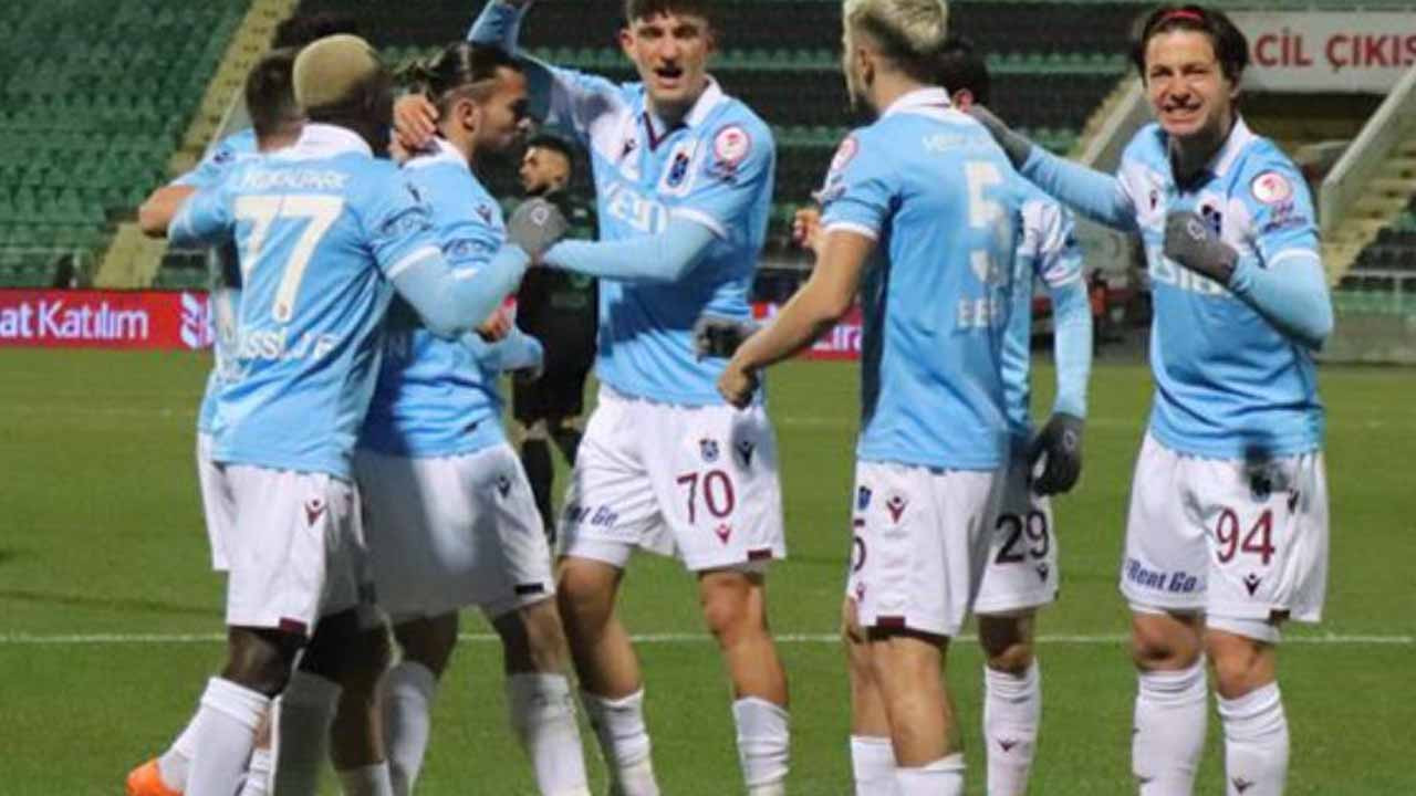 Trabzonspor, Türkiye Kupası'nda çeyrek finale yükseldi