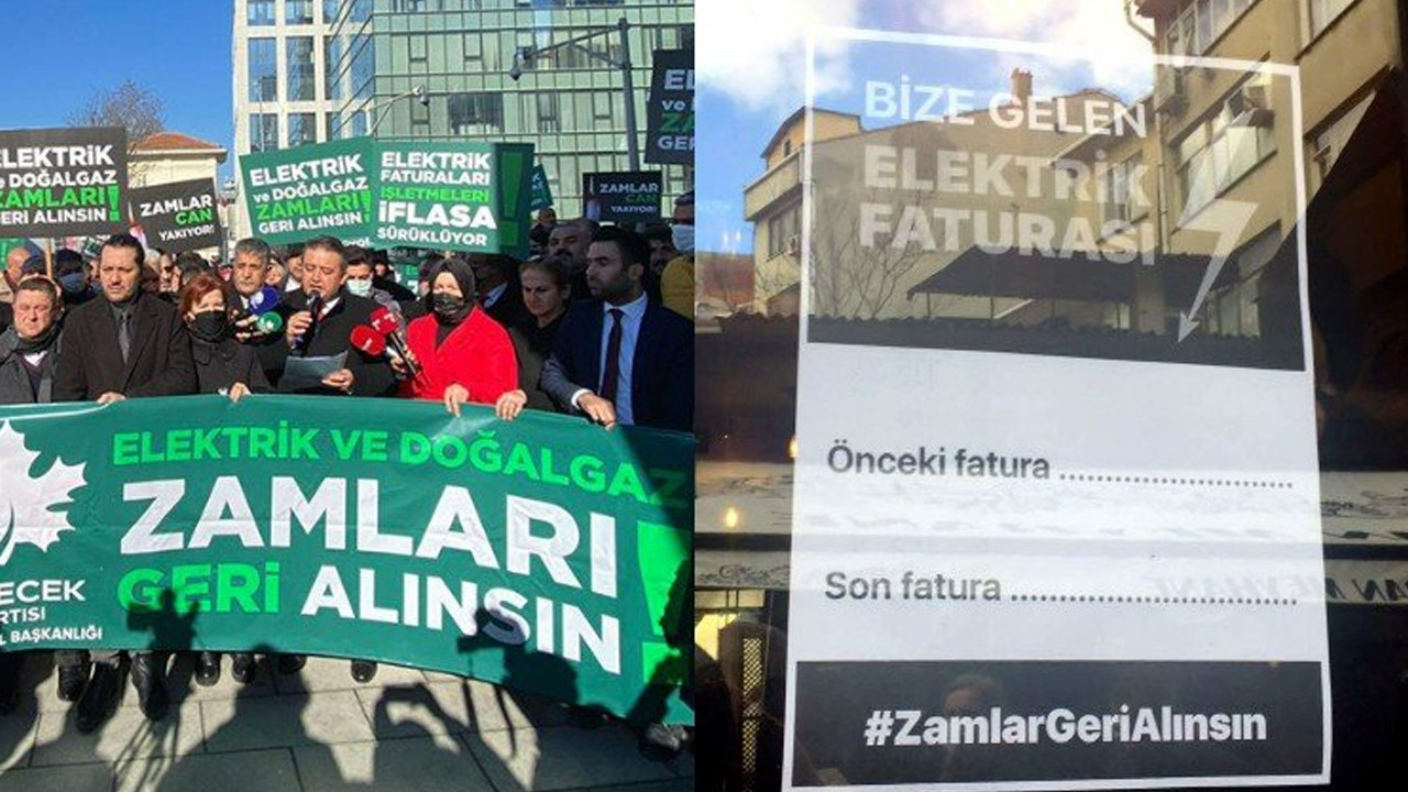 Elektrik zammı protestoları sürüyor: Zamlar geri alınsın!
