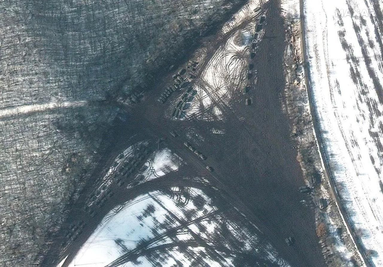Ukrayna sınırındaki askeri hareketlilik uydu görüntülerine yansıdı - Resim: 6