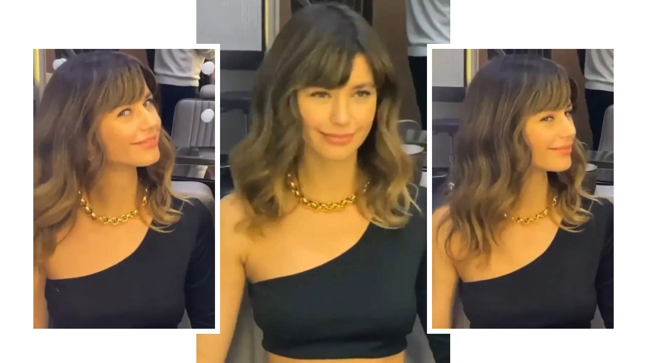 Beren Saat imaj değiştirdi