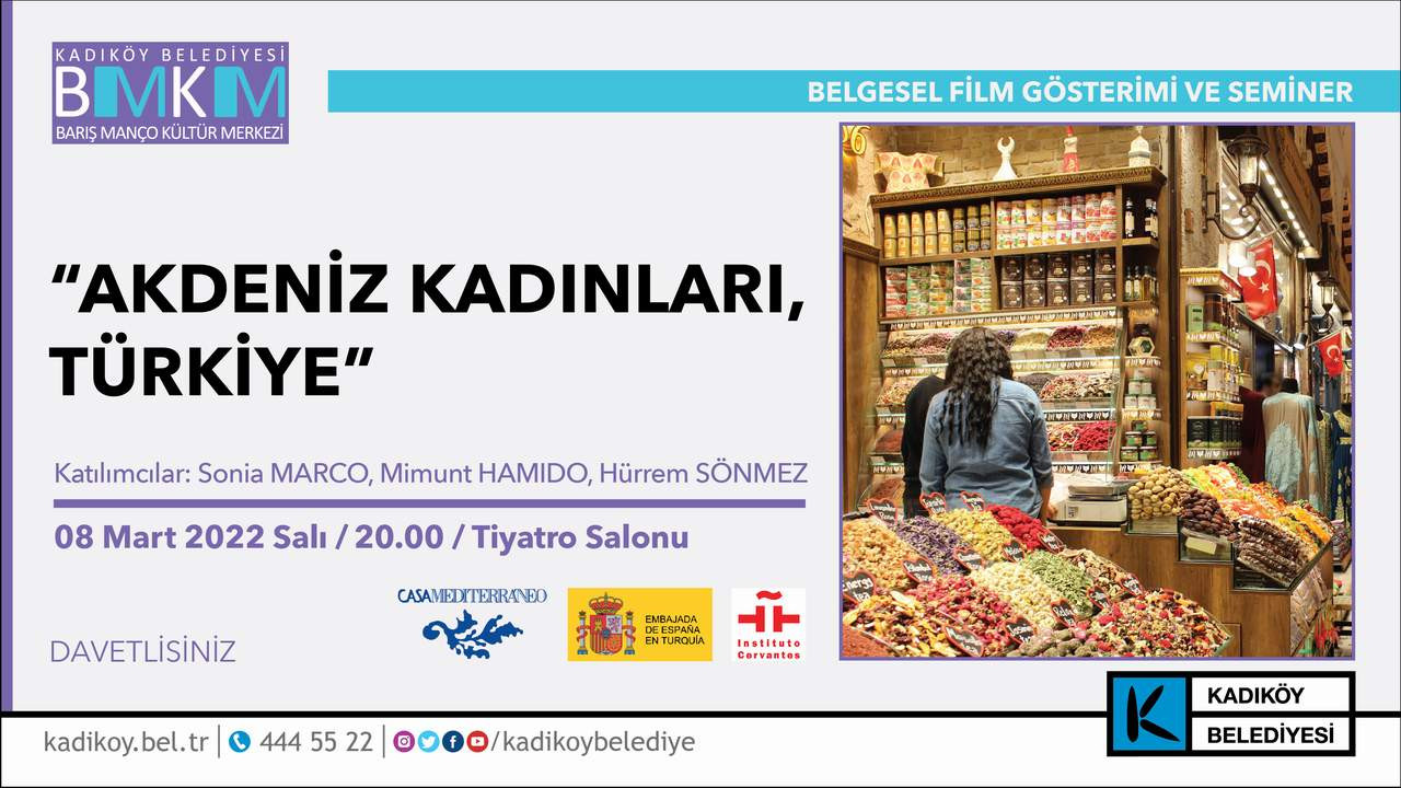 Kadıköy'de 8 Mart'a özel Akdeniz Kadınları programı