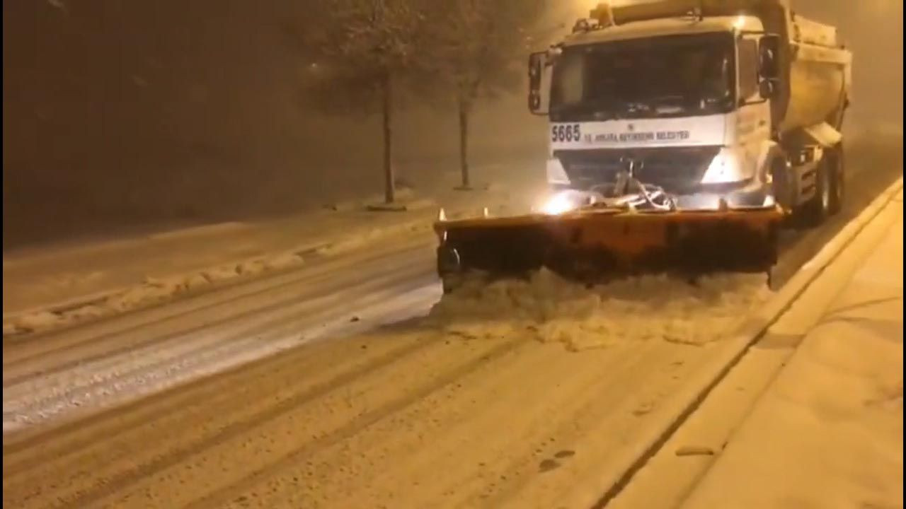 Ankara’da yoğun kar yağışı - Resim: 2