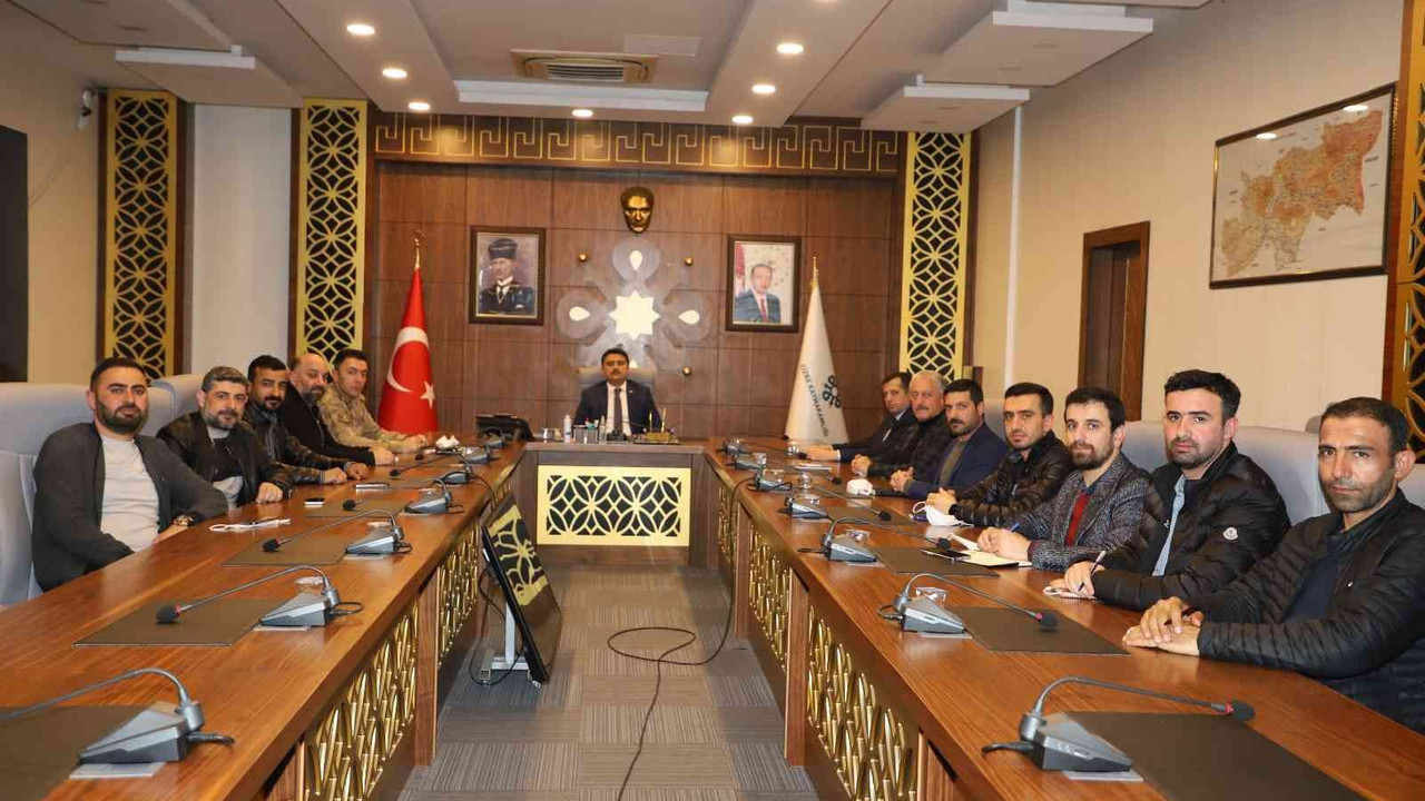 Şırnak'ta ''Kaçak Yapılaşma ile Mücadele'' toplantısı
