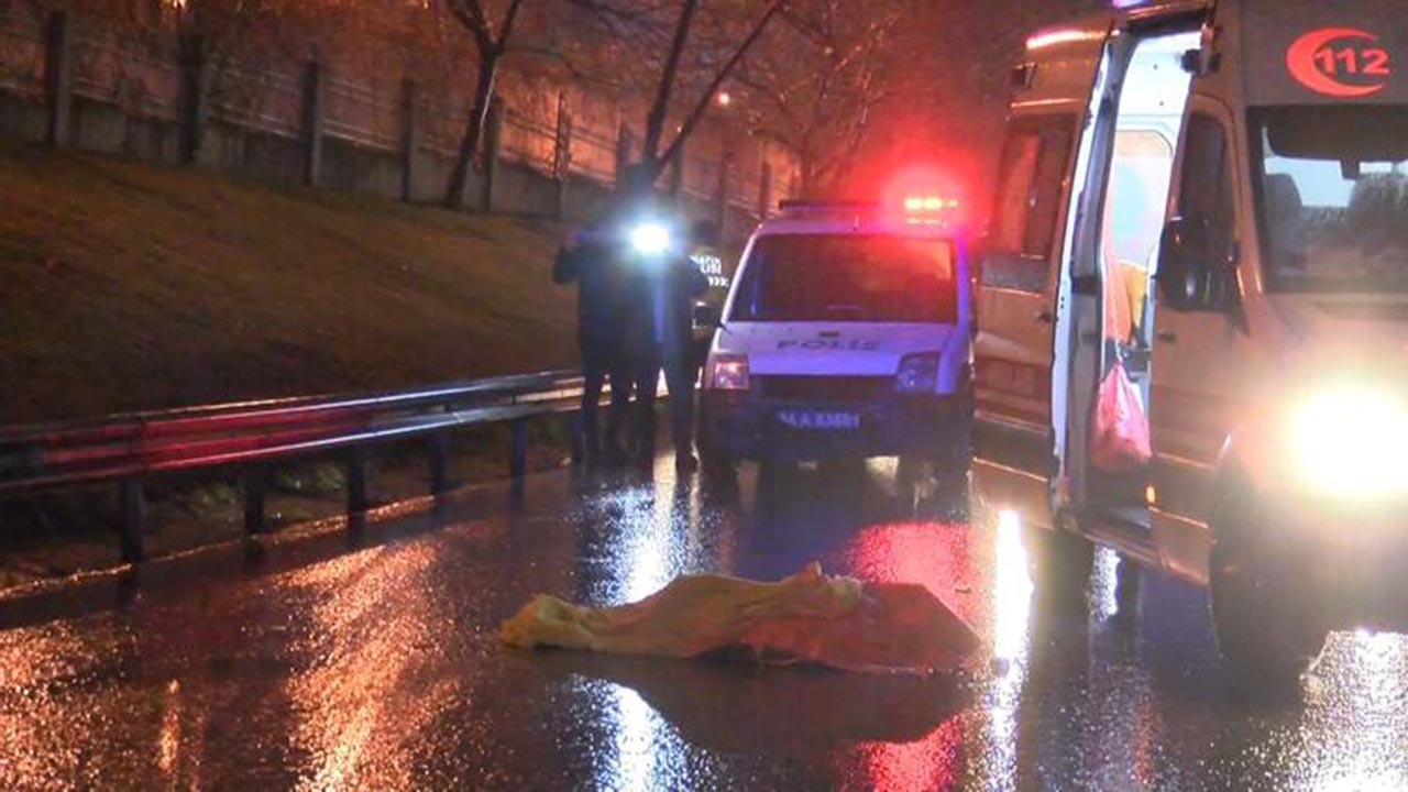İstanbul'da dehşet! Köprüden atladı, araçlar ezip geçti