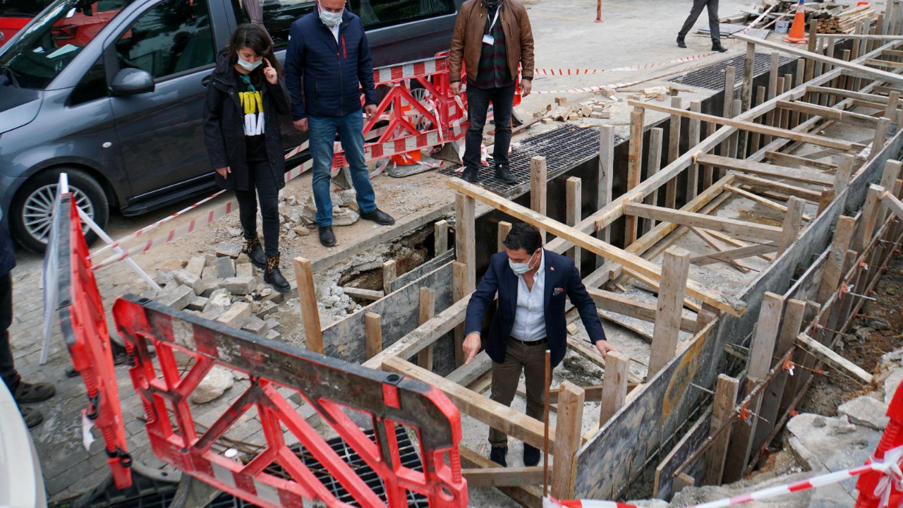Başkan Aras, Bodrum'daki altyapı kazı çalışmaları için sıkı takipte