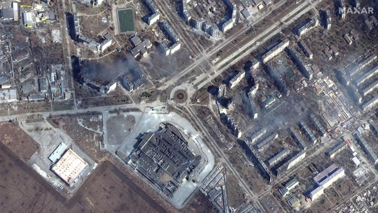 Rusya'nın yıkımı uydudan böyle görüntülendi - Resim: 4