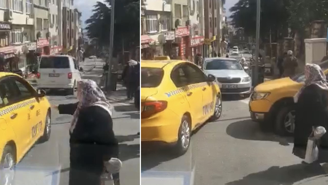 Yaşlı kadını araca almayan taksicilere ceza yağdı