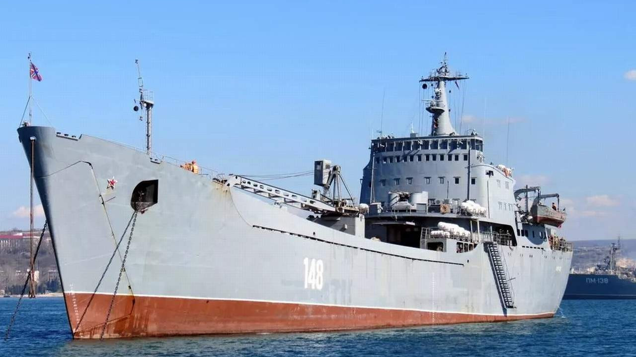 Ukrayna Rus gemisini böyle vurdu