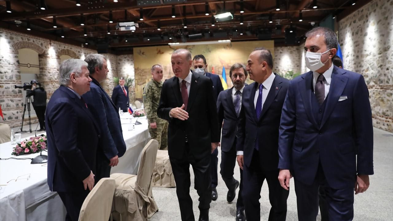 Dolmabahçe'deki barış zirvesine damgasını vuran fotoğraf - Resim: 1