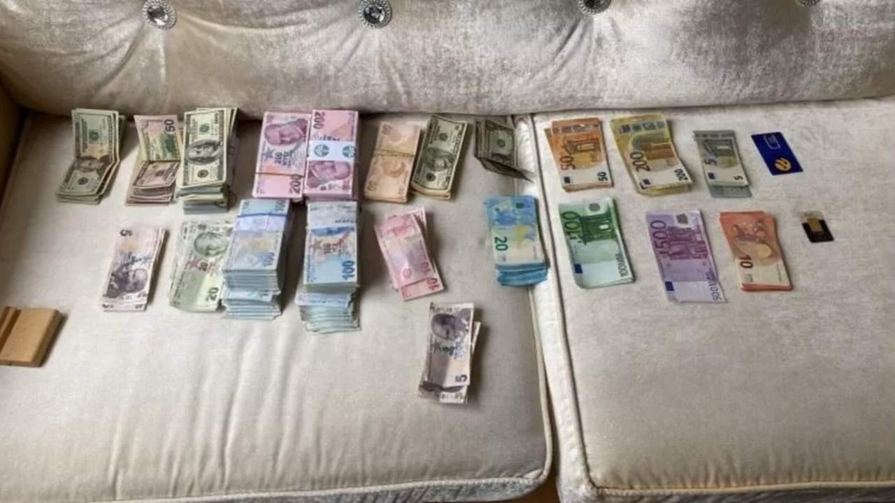 ''FETÖ'nün süpürgesi''nden dolar fışkırdı! Süpürge gerçekten süpürge!
