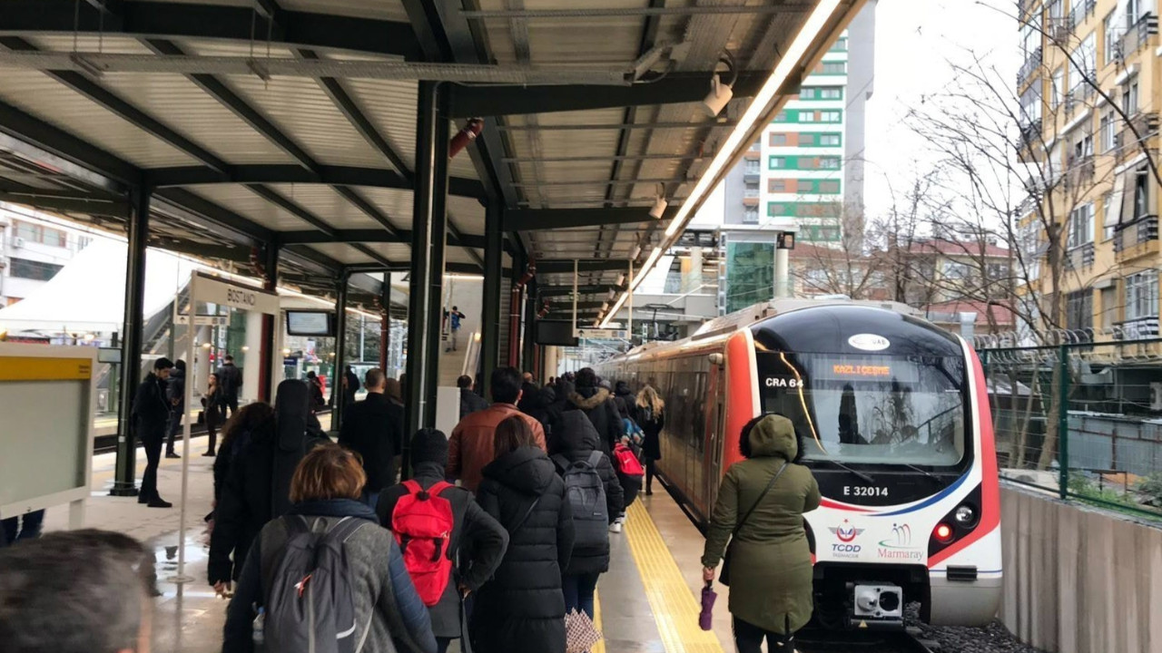 Marmaray'da yolcu rekoru kırıldı