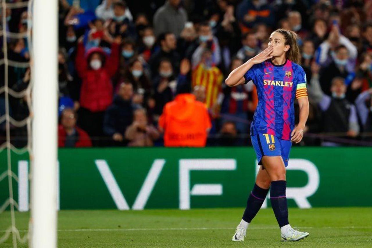 Nou Camp'taki kadınlar maçında izleyici rekoru - Resim: 2