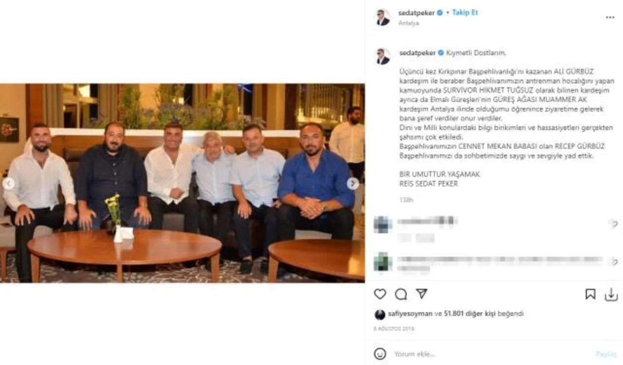 Survivor All Star yarışmacısının Sedat Peker ile pozu ortalığı karıştırdı - Resim: 3