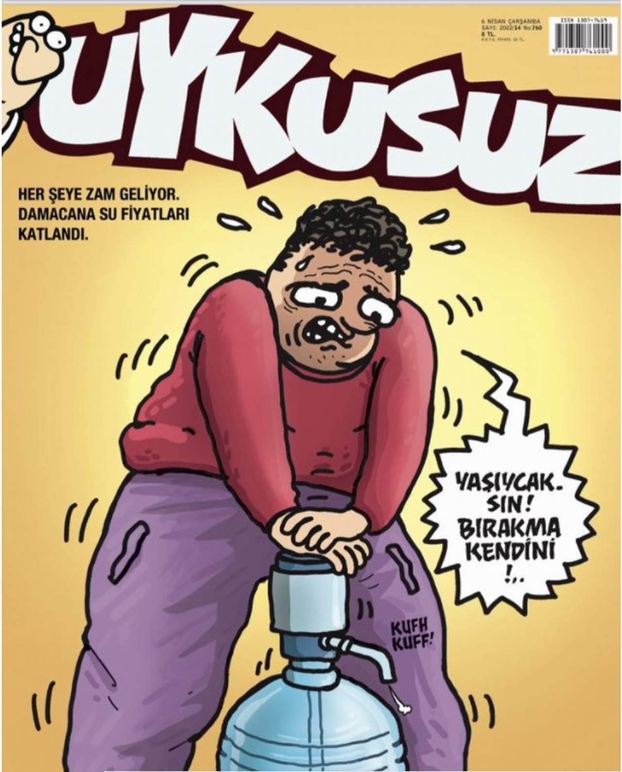Uykusuz'un bu haftaki damacana kapağı