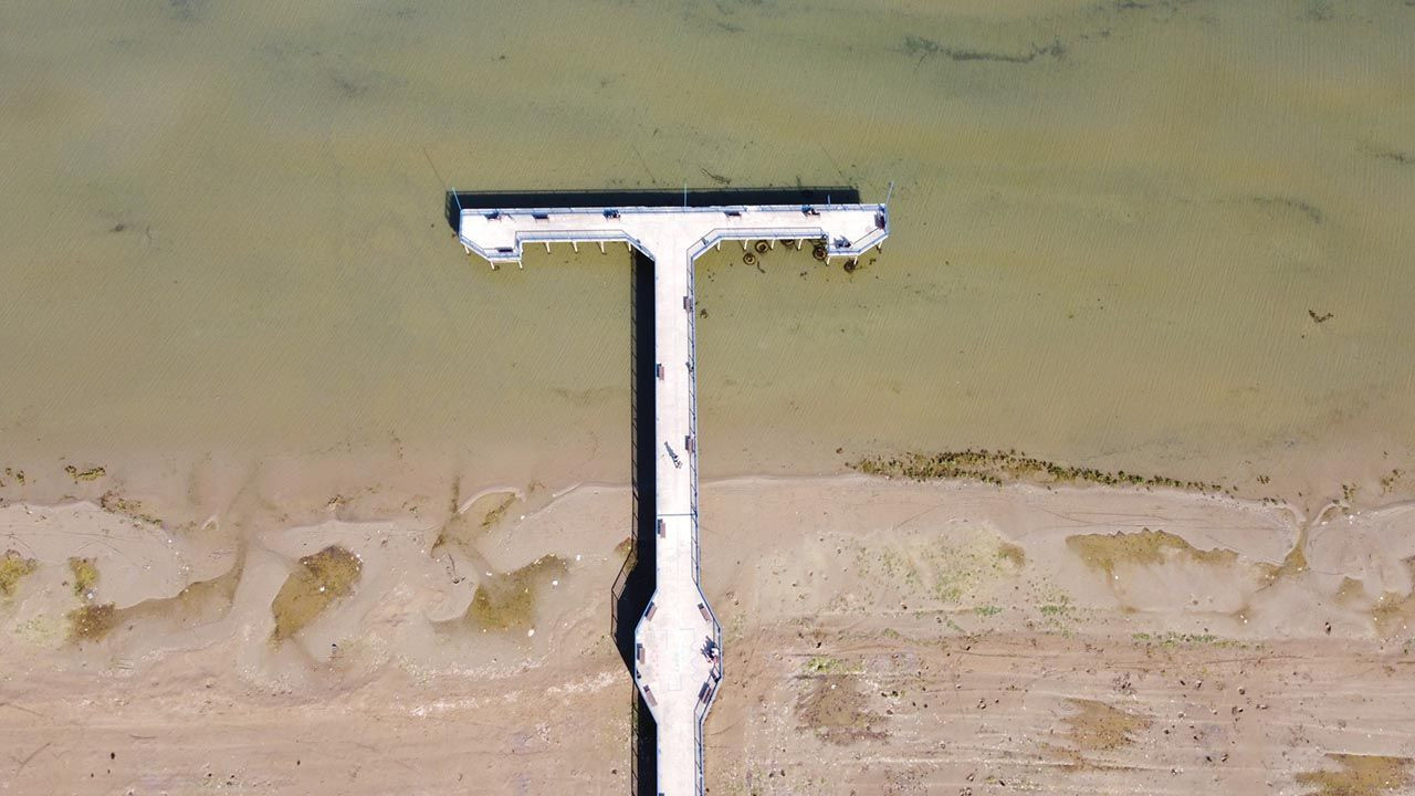 İznik Gölü'nün su seviyesinde korkutan düşüş - Resim: 1