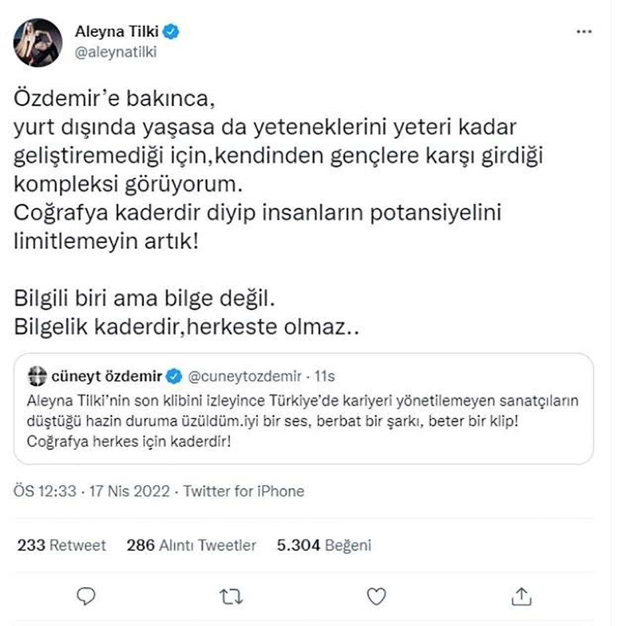 Aleyna Tilki, kendisini yerden yere vuran Cüneyt Özdemir'e patladı - Resim: 4