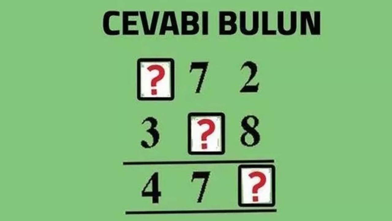 Zekasına güvenenler buraya: İşte beyin yakan mantık soruları