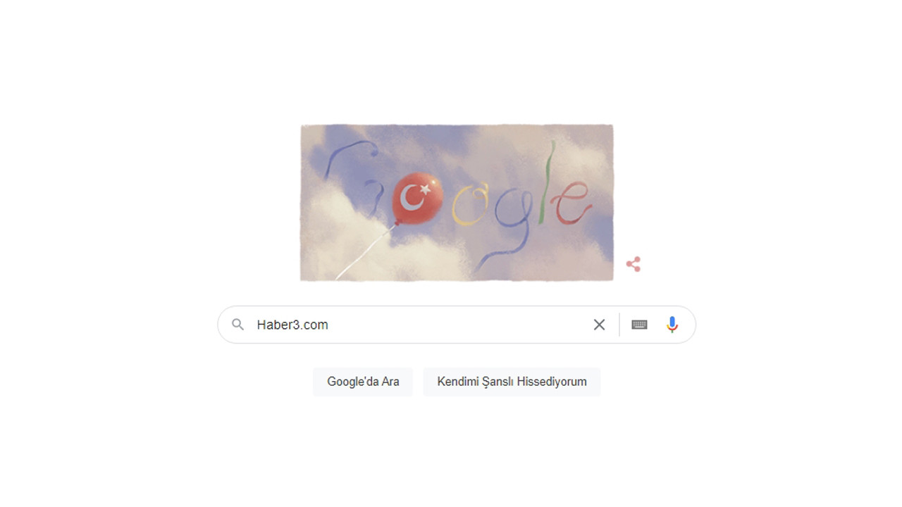 Google'dan 23 Nisan için özel doodle