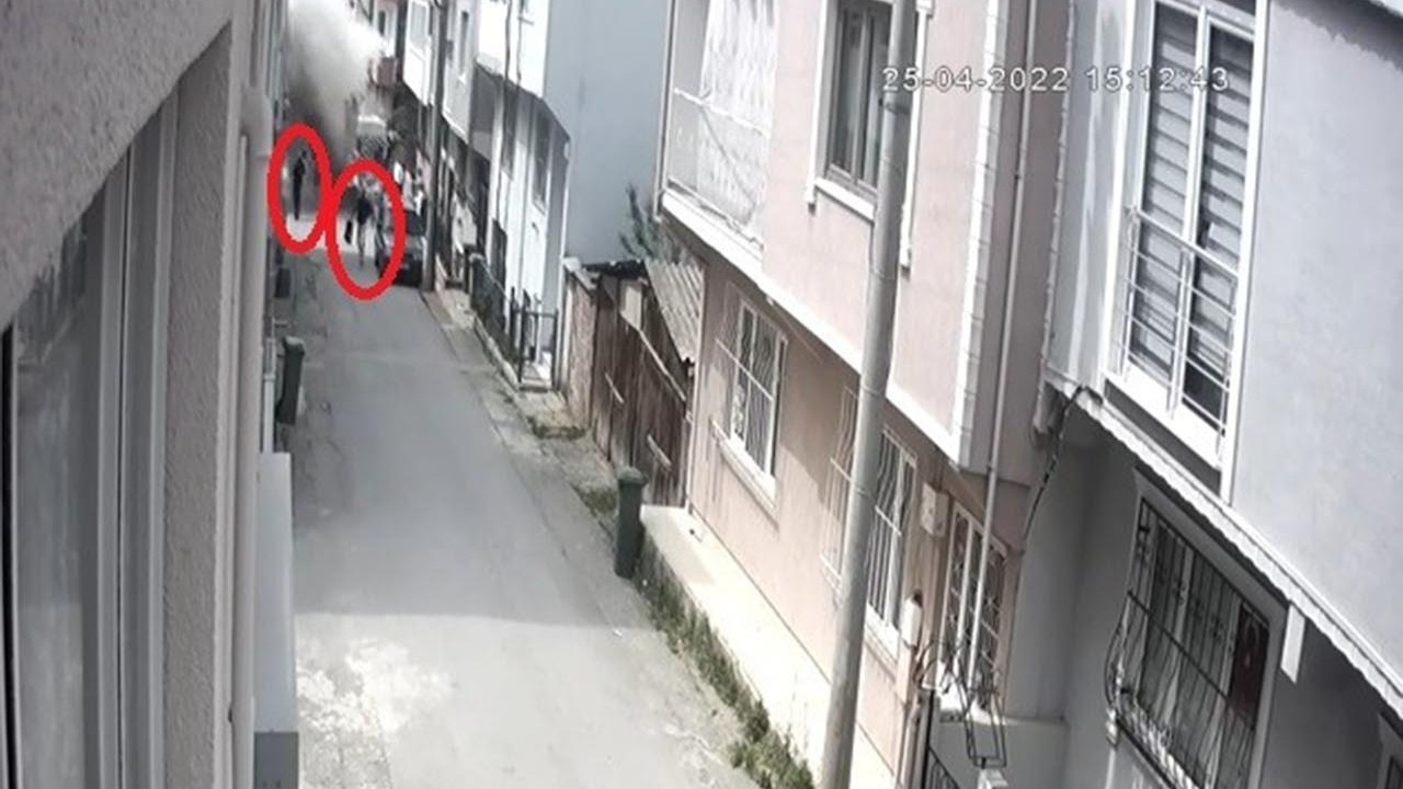 Bursa'da sokağa düşen uçağın yeni görüntüleri ortaya çıktı