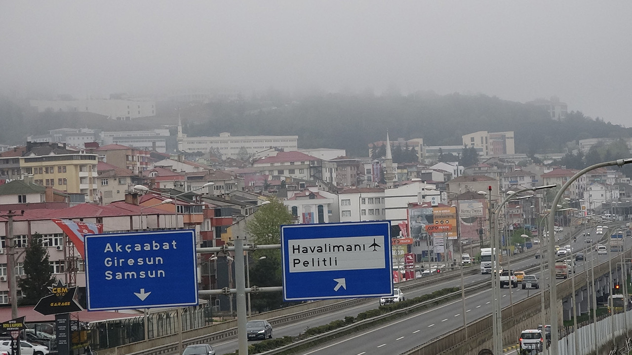 Trabzon'da bazı uçak seferleri iptal edildi