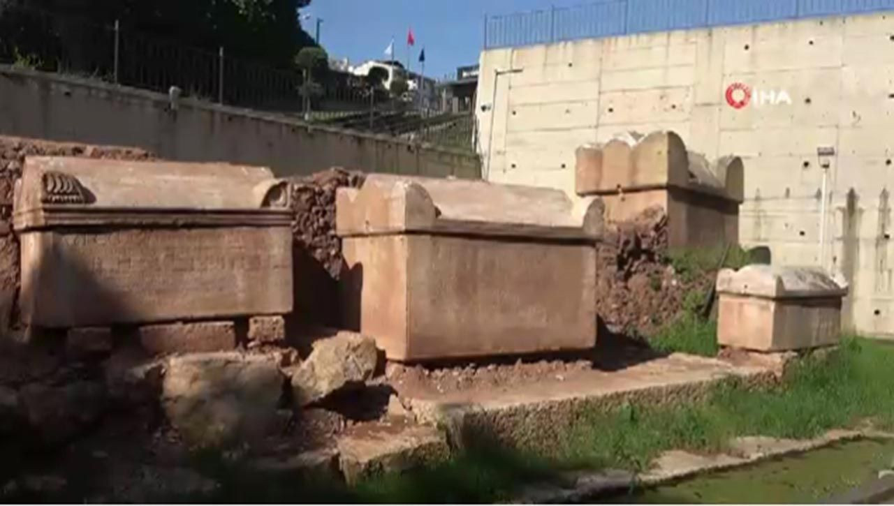 İmparatorun koruyucusu unvanını taşıyan lahit Kocaeli'nde bulundu