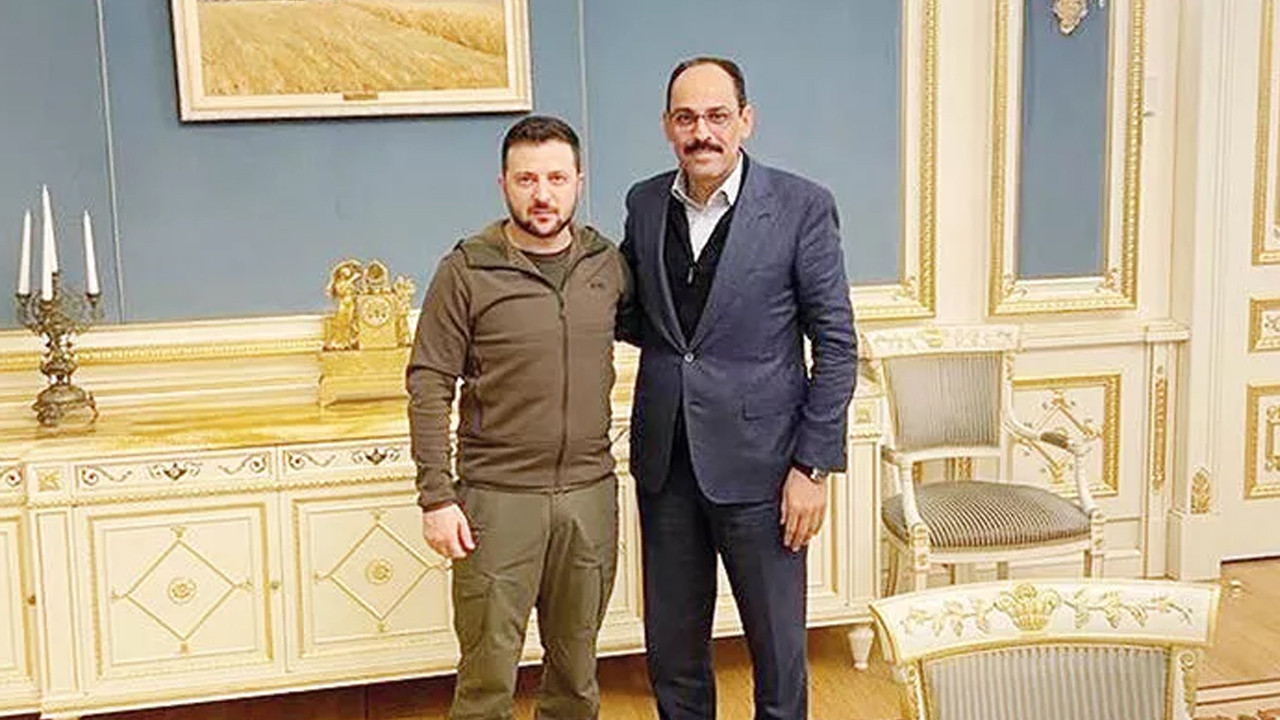 İbrahim Kalın, Zelenski ile görüştü
