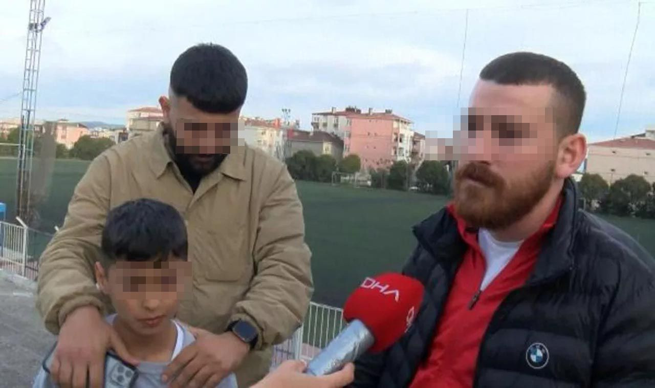 Çocuklar oynadı, taraftar savaştı! - Resim: 3