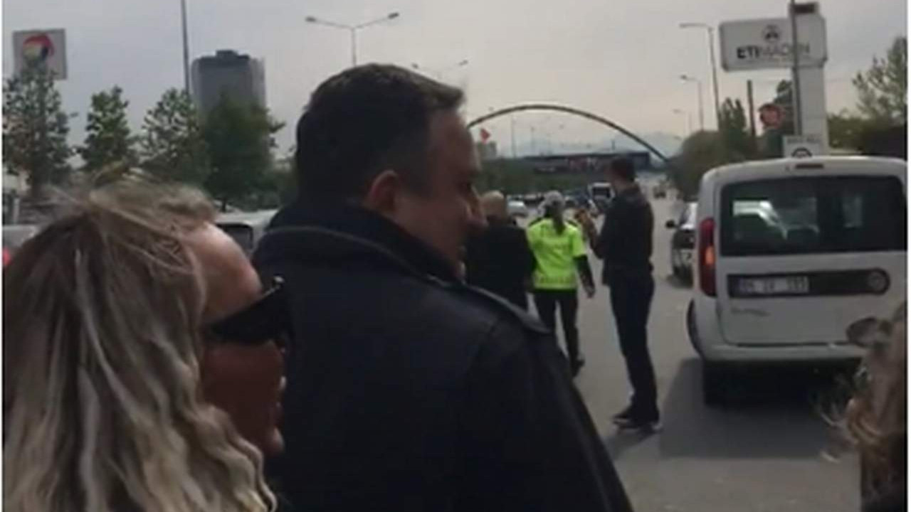 Ankara karıştı! Zafer Partisi konvoyuna polis engeli