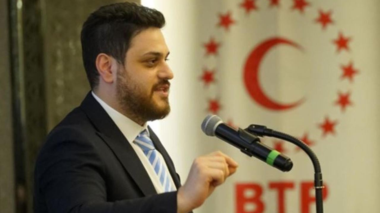 Büyük Türkiye Partisi lideri Hüseyin Baş ofisinde oyun oynadı