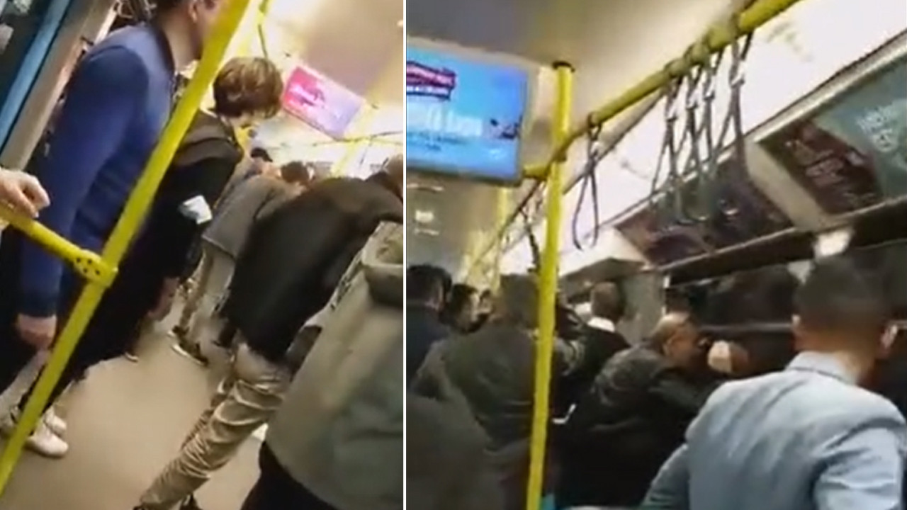 Metroda sigara içen şahıs ortalığı karıştırdı! Suriyeli iddiasına Valilik'ten yanıt
