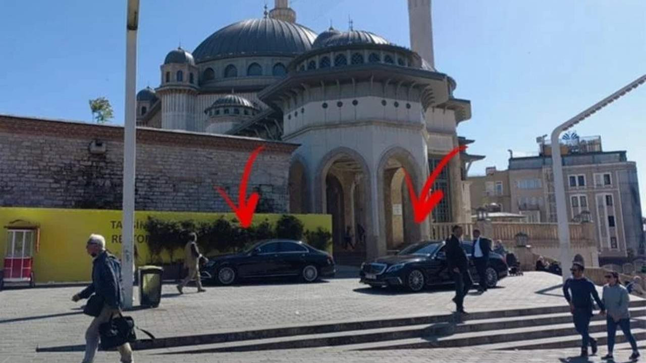 Kim bu Taksim camisindeki ''VIP'' müslümanlar ?