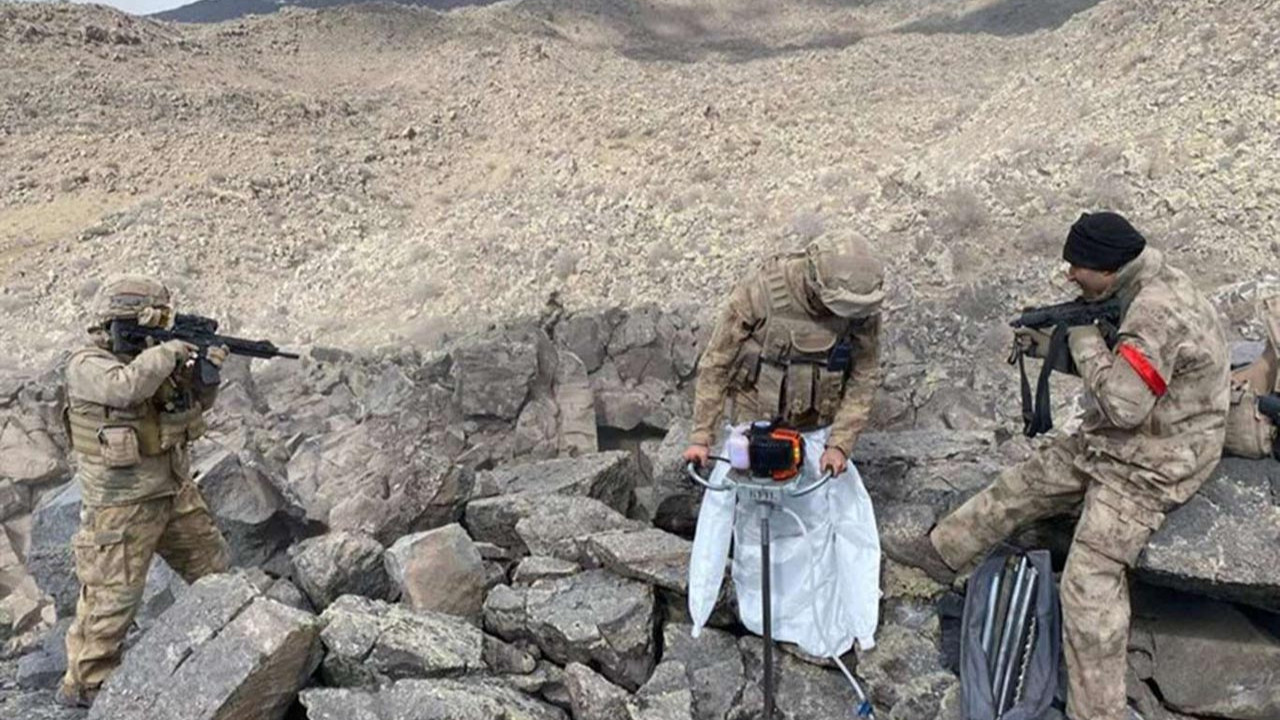 PKK'nın Ağrı grubu böyle yok edildi! 80 gün süren operasyondan yeni görüntüler