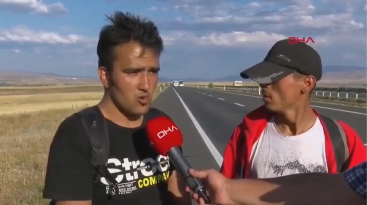 Pes! Afgan kaçak sığınmacı: ''15 gündür yürüyoruz, sınırlar açık!'' - Resim: 2