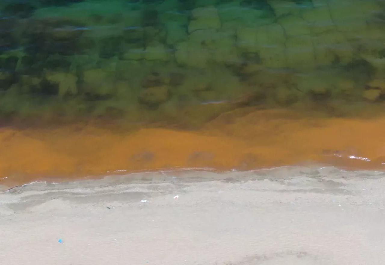 İstanbul'un cennet sahillerinde turuncu alarm! Deniz renk değiştirdi - Resim: 4