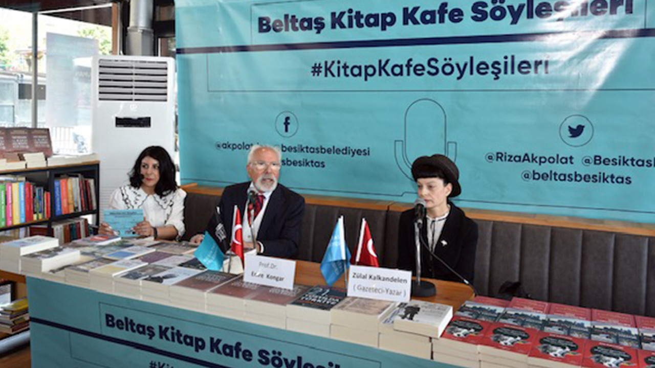 Emre Kongar ve Zülal Kalkandelen Beşiktaş Beltaş Kitap Kafe'de okurlarıyla buluştu