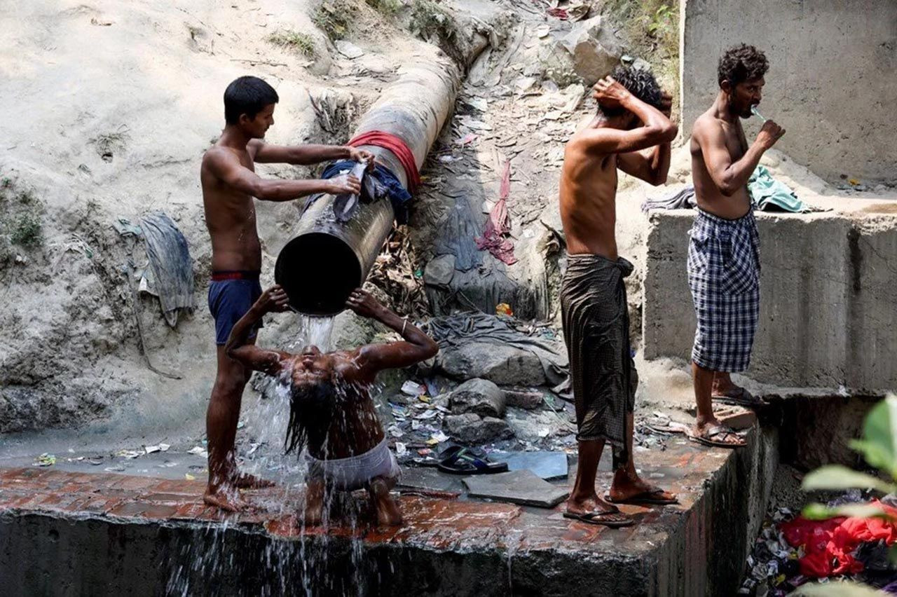 Termometreler bile dayanamadı! Hindistan'da cehennem sıcakları - Resim: 1