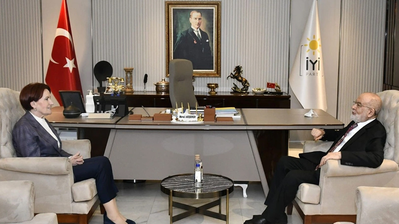 Akşener ve Karamollaoğlu bir araya geldi