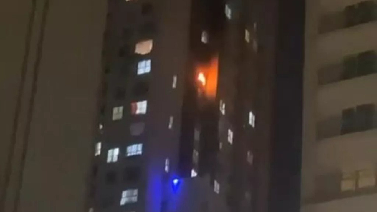 İstanbul'da 38 katlı binada korkutan patlama