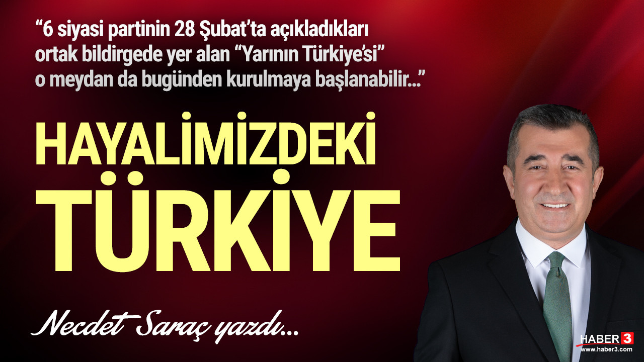 Haber3.com yazarı Necdet Saraç yazdı: Kılıçdaroğlu’nun çağrısıyla yarın İstanbul Maltepe’de yapılacak “Milletin Sesi” mitingi değişim dalgasının büyütülmesi için yeni bir başlangıç olabilir. 6 siyasi partinin 28 Şubat’ta açıkladıkları ortak bildirgede yer alan “Yarının Türkiye’si” O meydan da bugünden kurulmaya başlanabilir…
