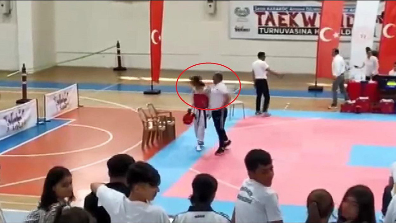 Antrenöründen tokat yiyen genç sporcu: ''Ben istedim''