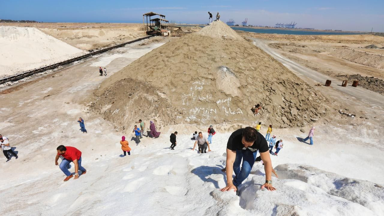 Mısır'daki tuz madenine yoğun ilgi - Resim: 4