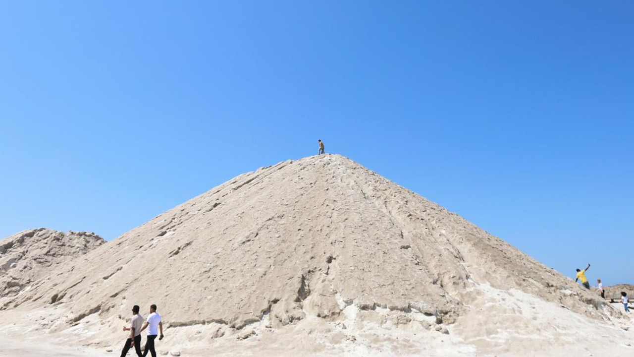 Mısır'daki tuz madenine yoğun ilgi